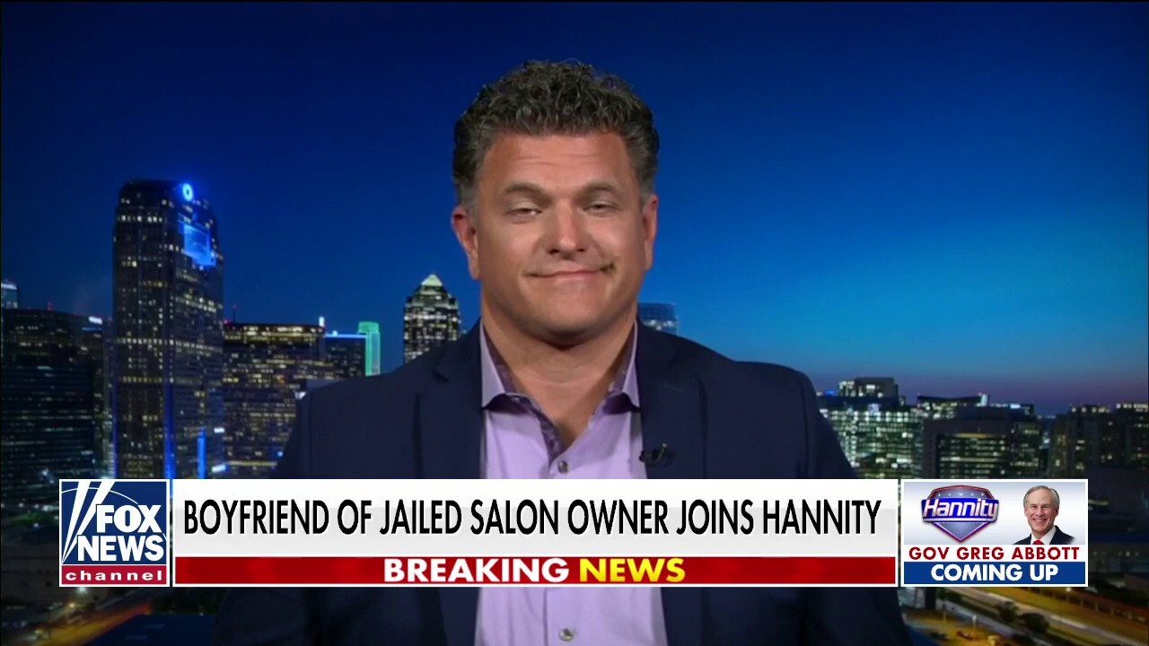Boyfriend of jailed salon owner tells Sean Hannity the moment he knew Shelley Luther wasn't going to back down