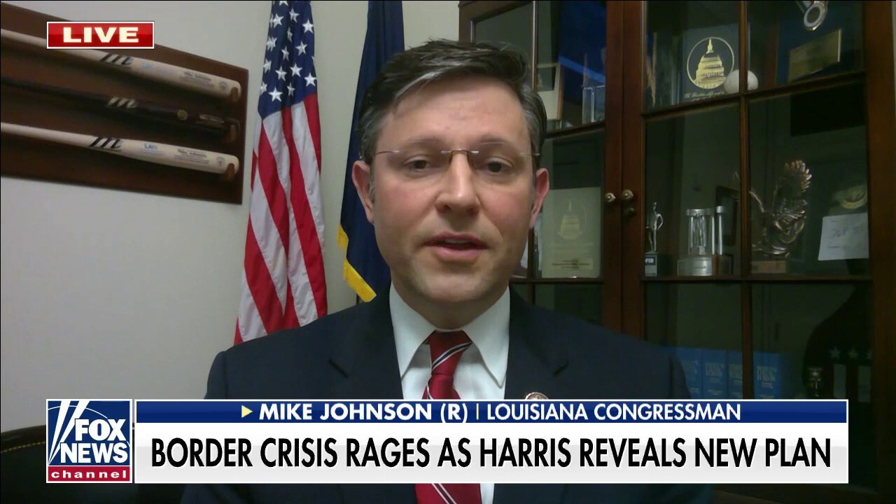 Border crisis an 'unprecedented, unmitigated disaster': Rep. Mike Johnson