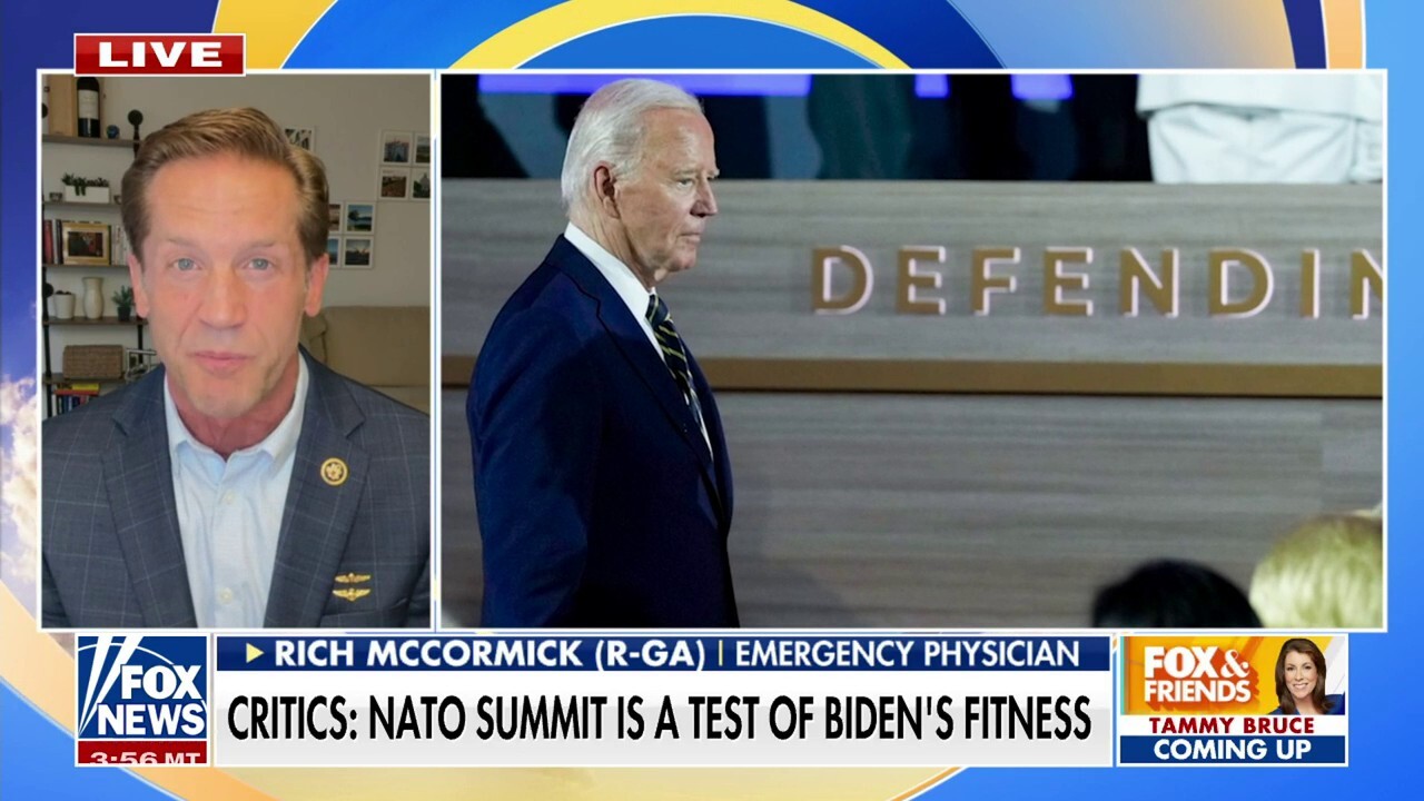 Rep. Rich McCormick: I'm 'very seriously concerned' Biden has Lewy body dementia 