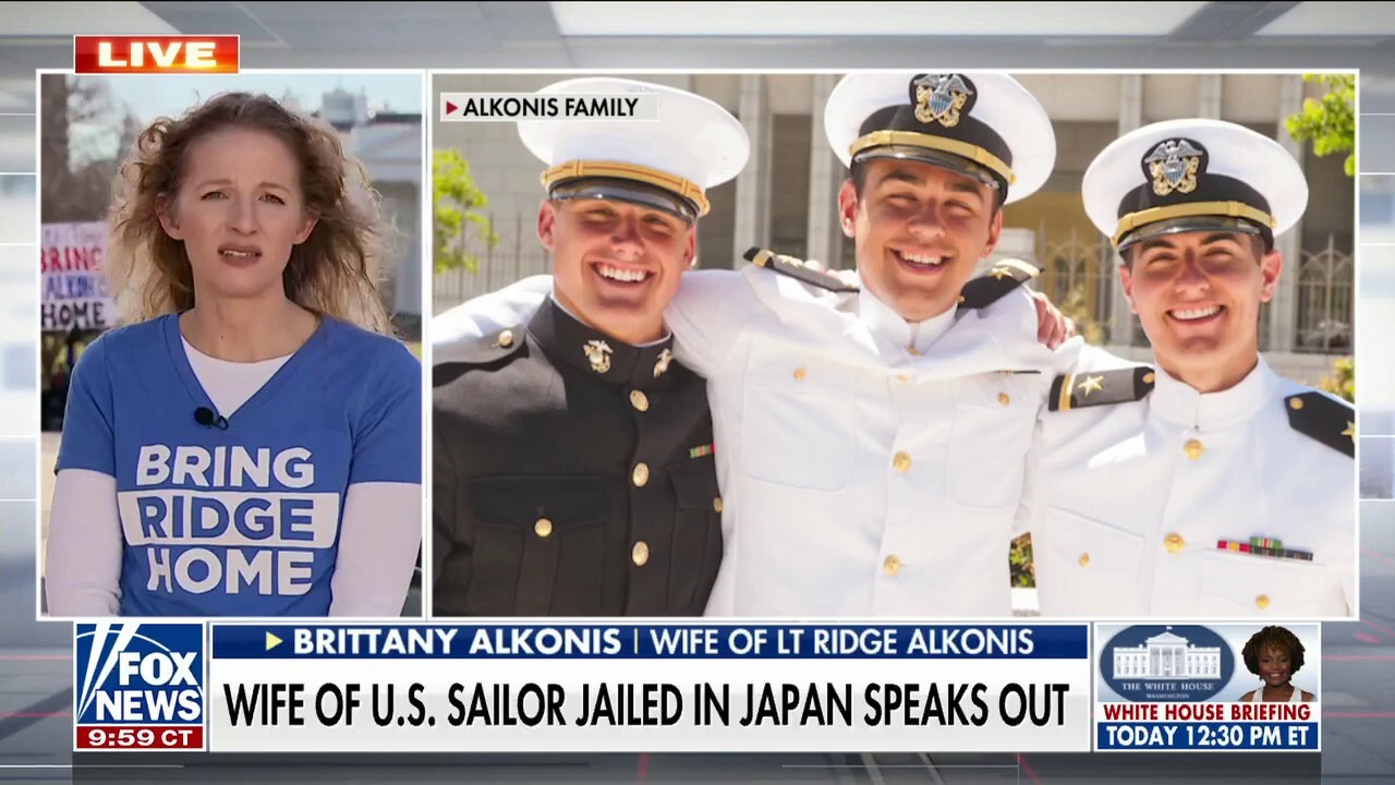 Wife of US sailor jailed in Japan hopeful Biden will secure his release