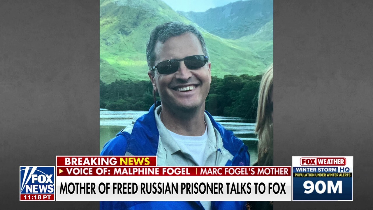  Mother of freed American hostage Marc Fogel describes 'incredible relief' after learning about her son's release