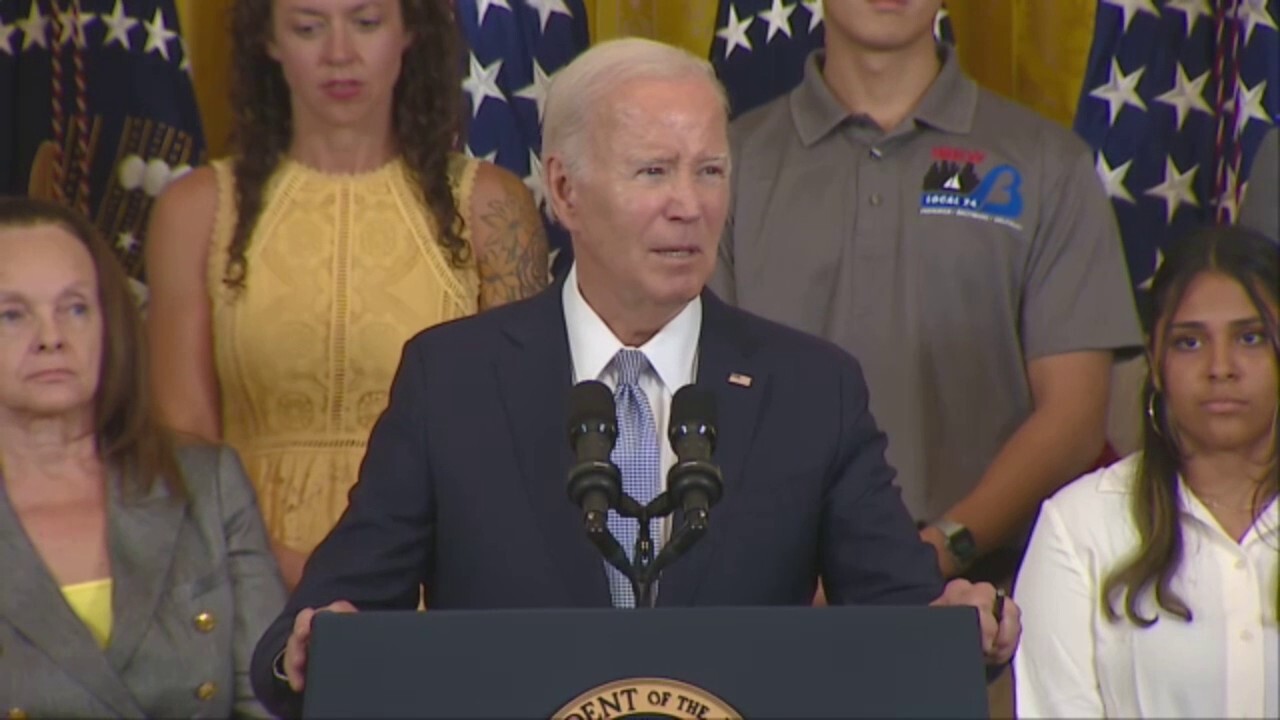 President Biden challenging anyone to name an objective the U.S. has failed on