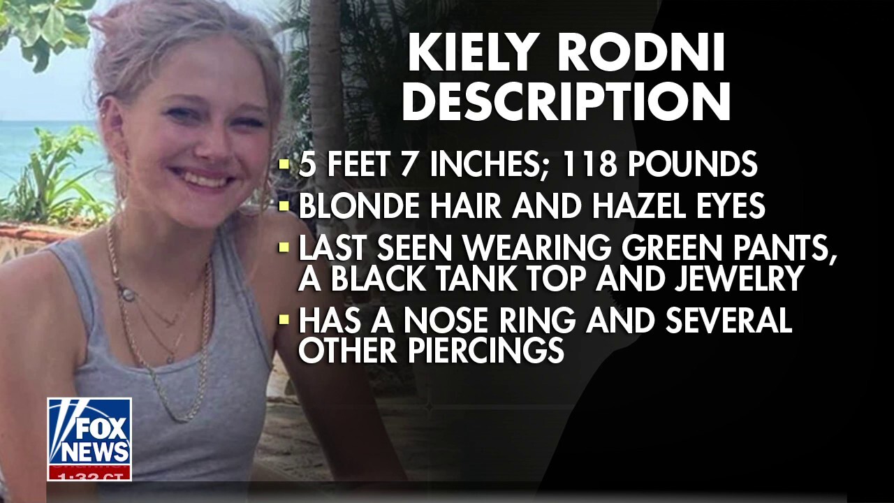 Massive search underway for missing California teen Kiely Rodni