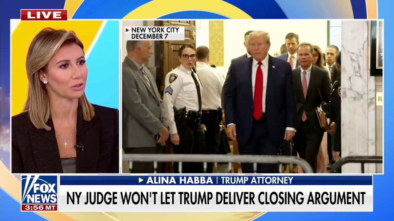 NY judge won't allow Trump to speak during closing arguments