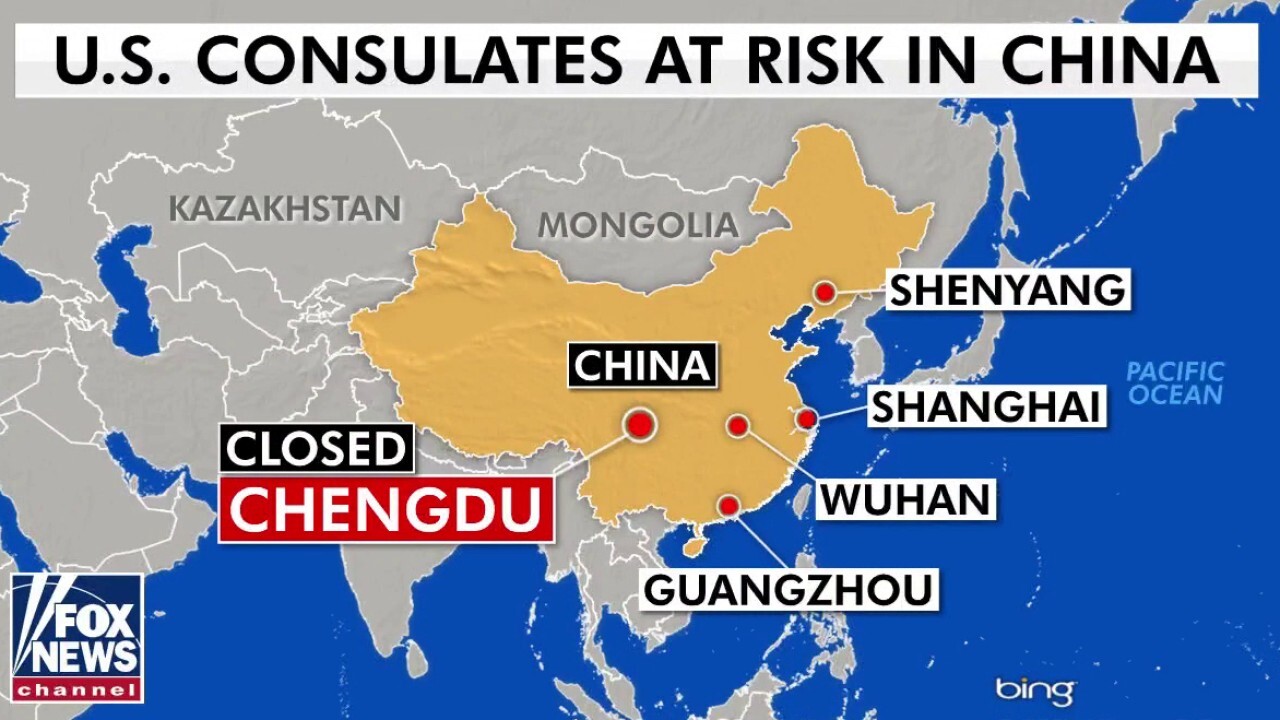 China retaliates, orders US consulate in city of Chengdu to close