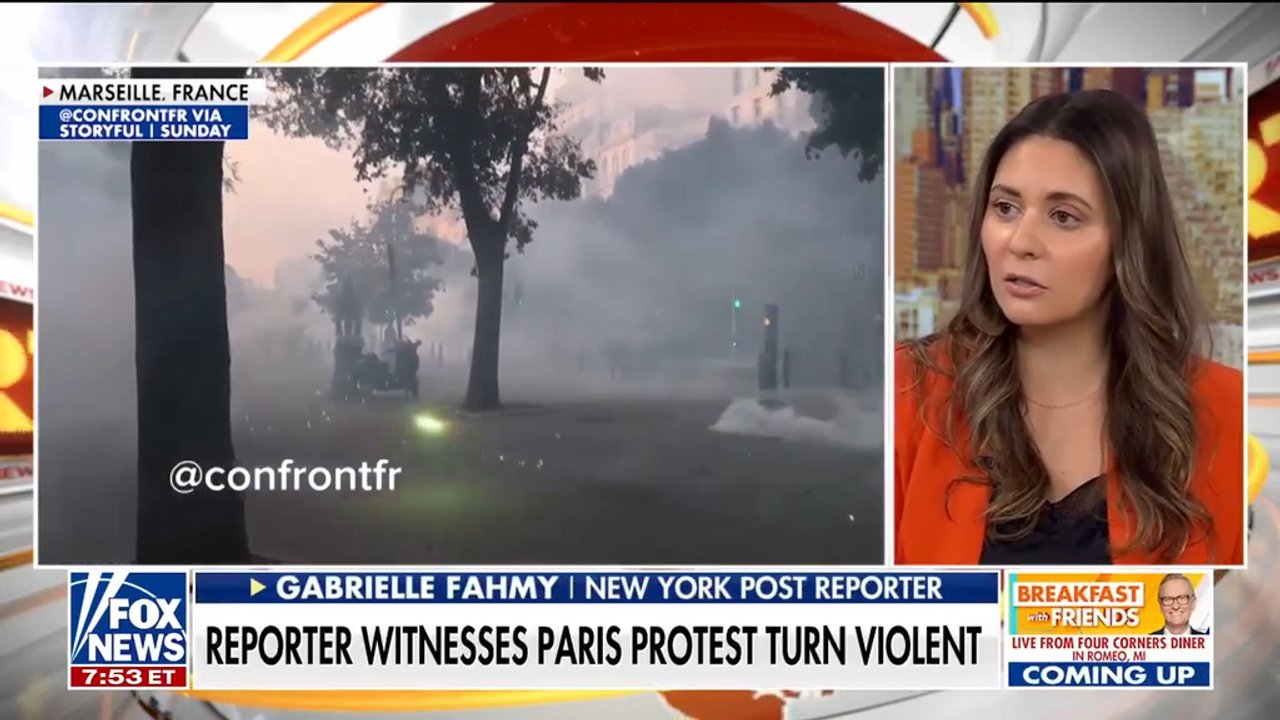 New York Post reporter's firsthand account of riots in France