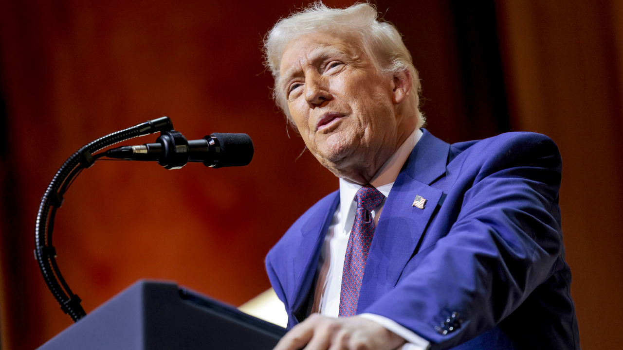  Trump speaks astatine  National Republican Congressional Committee Dinner