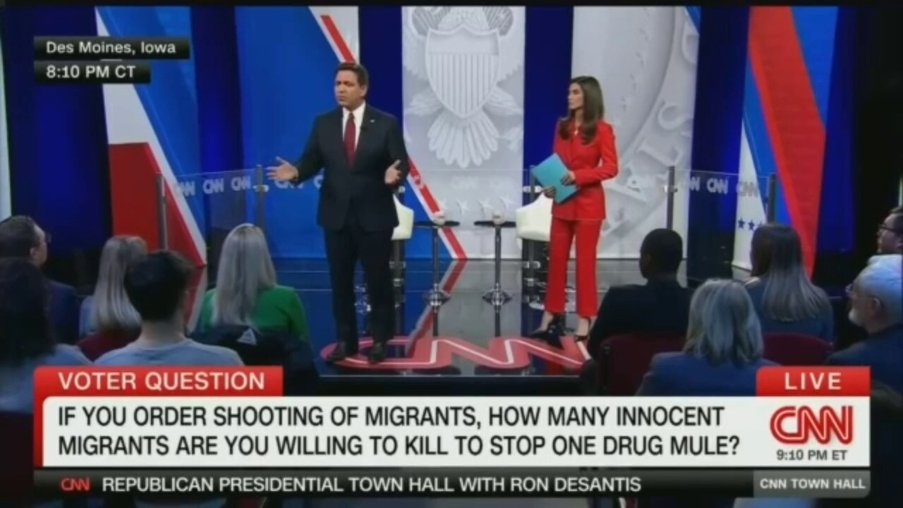 DeSantis' top moments on Trump, Biden, immigration in Iowa CNN town hall