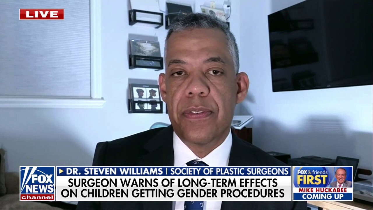 Top surgeon warns against possible long-term effects of kids getting 'gender-affirming' care