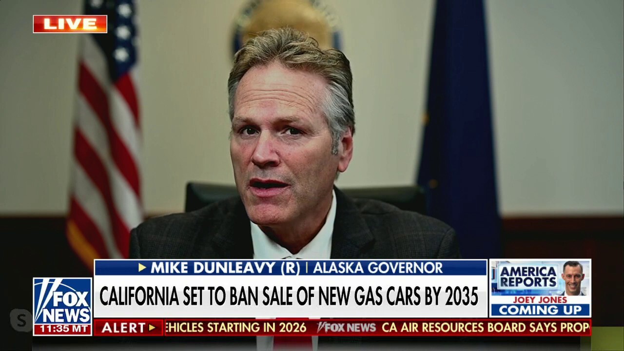 Alaska gov on California banning gas cars: Forced conversion doesn't turn out well