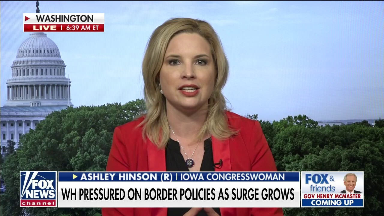 Ashley Hinson unveils 'See the Crisis' bill as Kamala Harris declines to go to border
