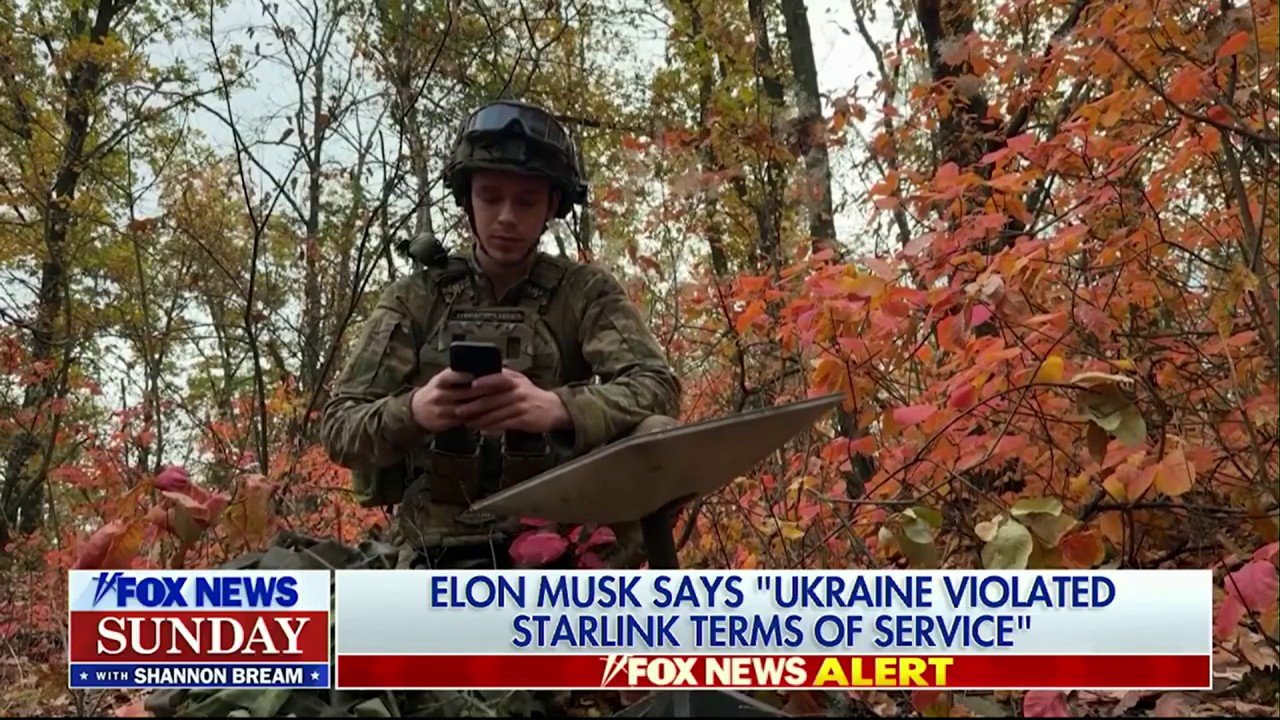 Elon Musk details why Ukraine’s Starlink service was disrupted