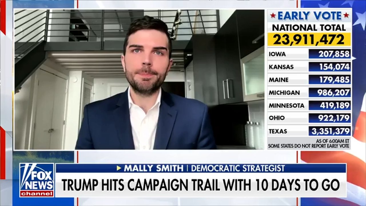 Trump hits campaign trail with days left until midterms as early voting numbers surge