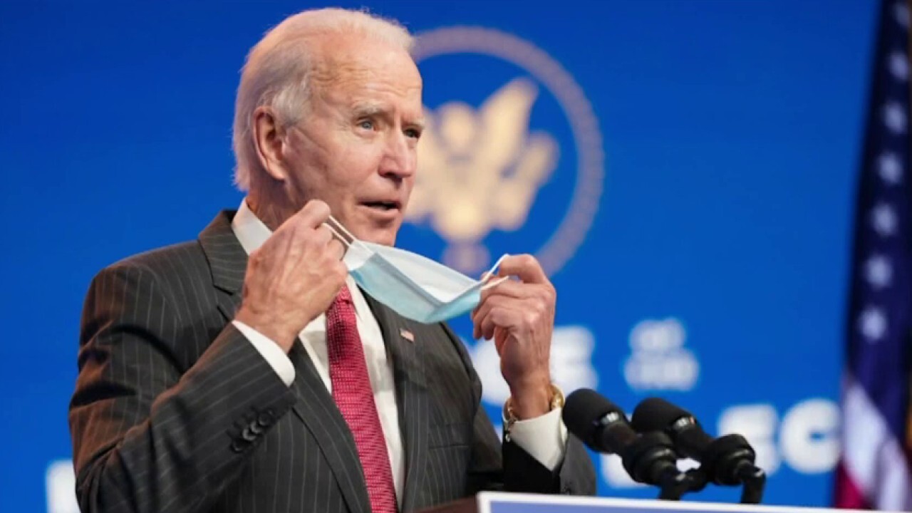 Biden hits Trump for 'falling far behind' on COVID-19 vaccine rollout