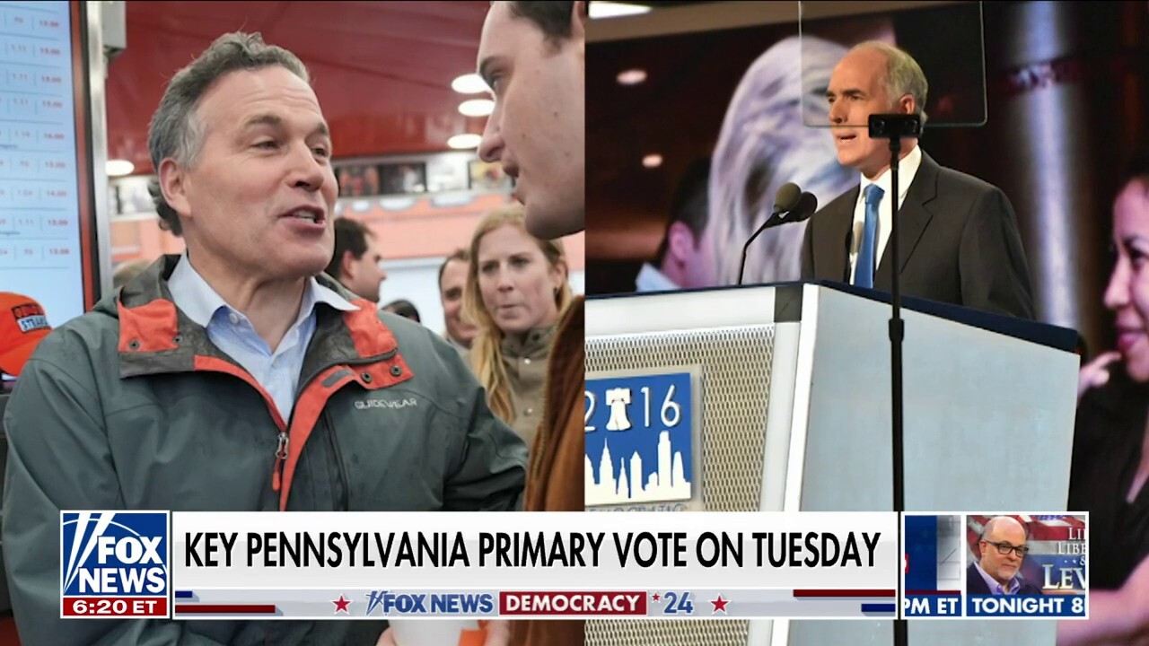 Fox News correspondent Bryan Llenas reports on Pennsylvania's 2024 primary races on 'Fox Report.'