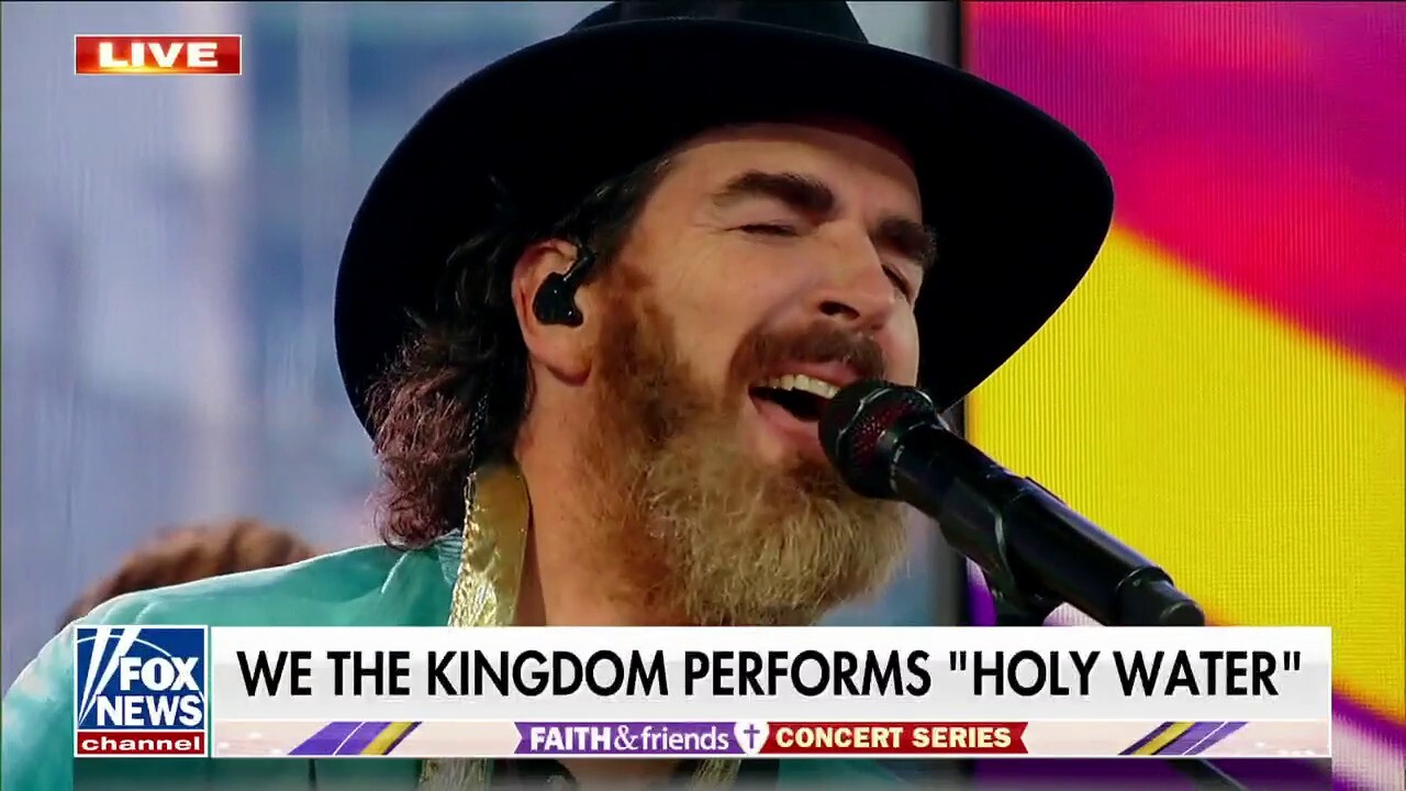 ‘Fox & Friends Weekend’ celebrates Palm Sunday with a performance from ‘We the Kingdom’
