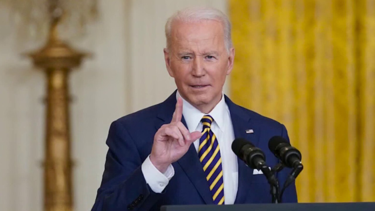 Biden defends presidency, blames Republicans for stalled agenda