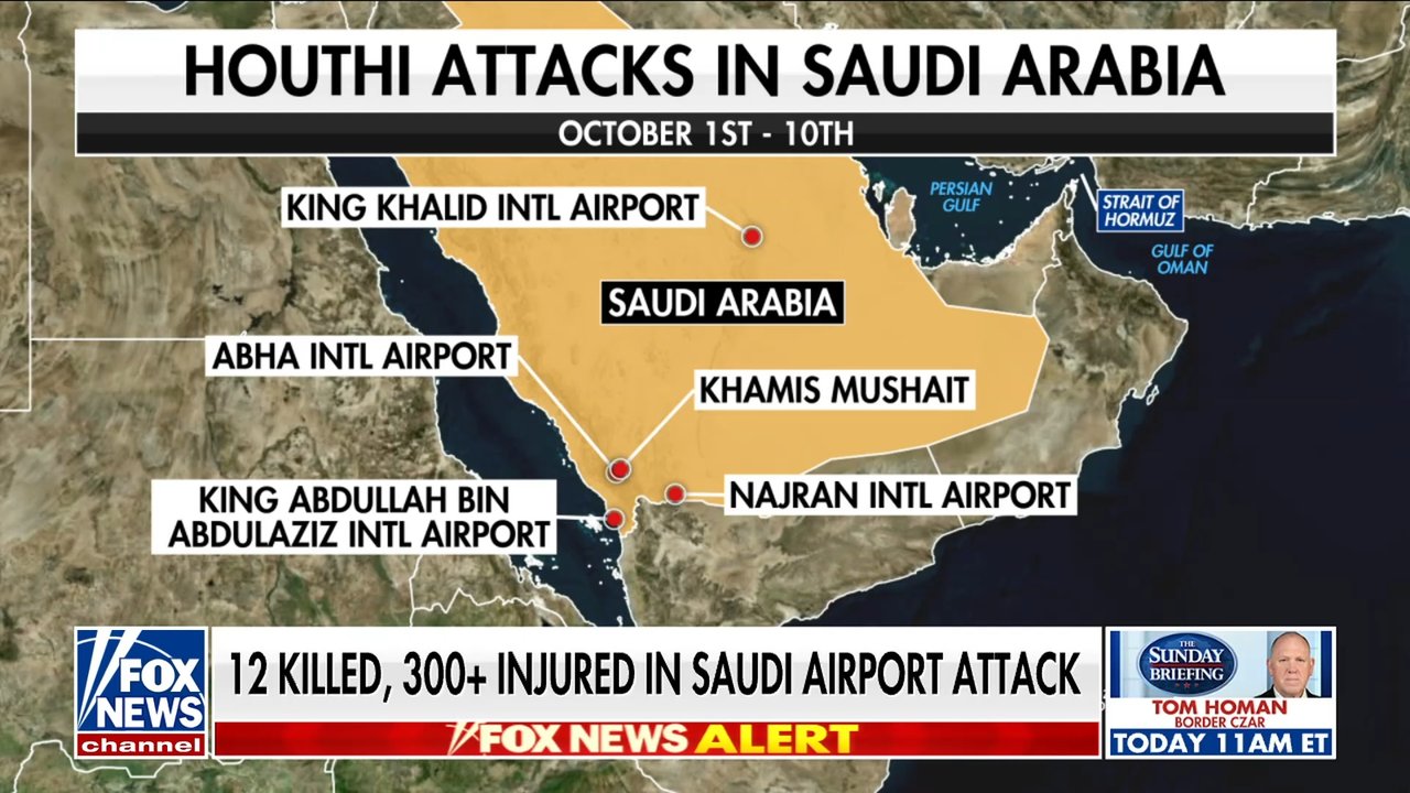 Trump weighs US strikes on Houthis after deadly Saudi airport attack