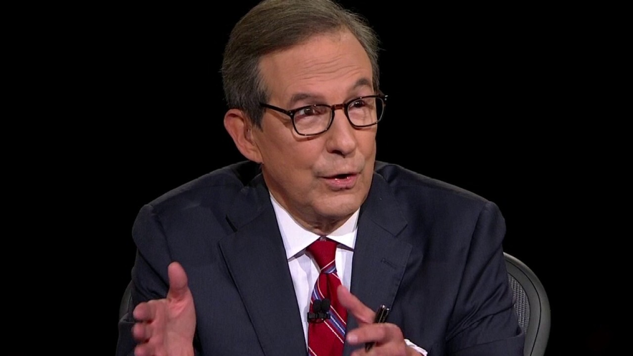 Chris Wallace calls out Trump over interruptions during debate
