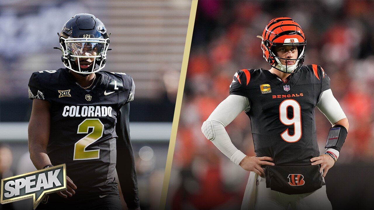 Is Shedeur Sanders the adjacent  Joe Burrow? | Speak
