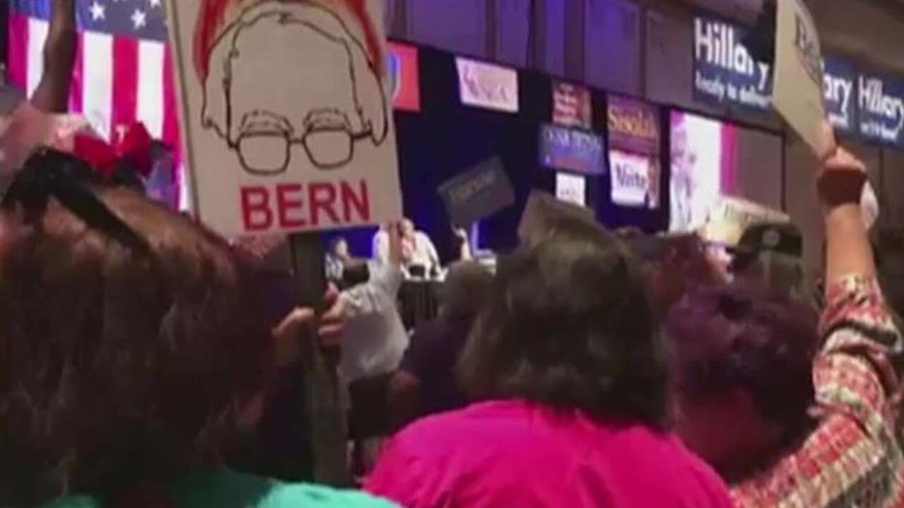 Sanders supporters threatening members of Democratic Party