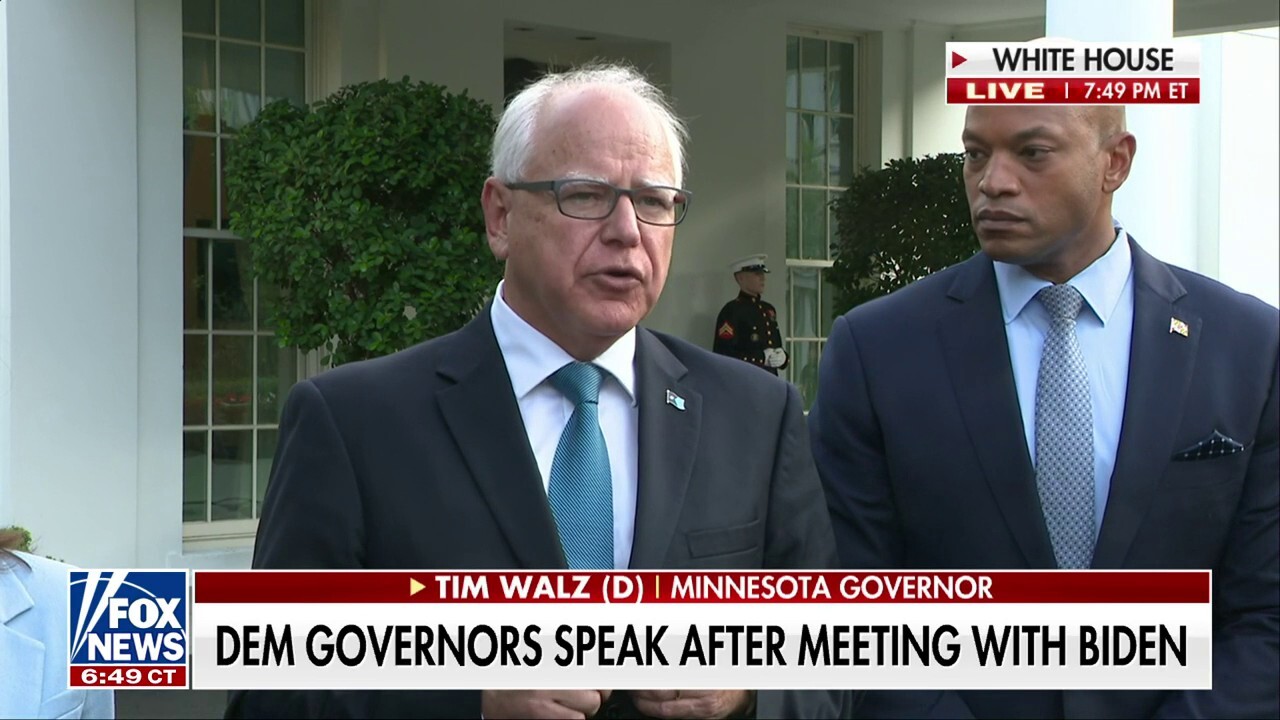 Democratic governors pledge support for Biden: He's 'in it to win it'