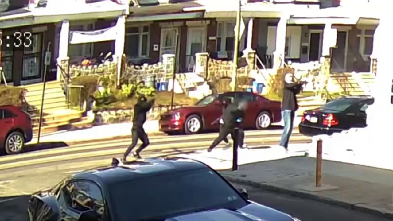 Video shows shooters fire more than 60 shots at group of teens in West Philadelphia triple shooting