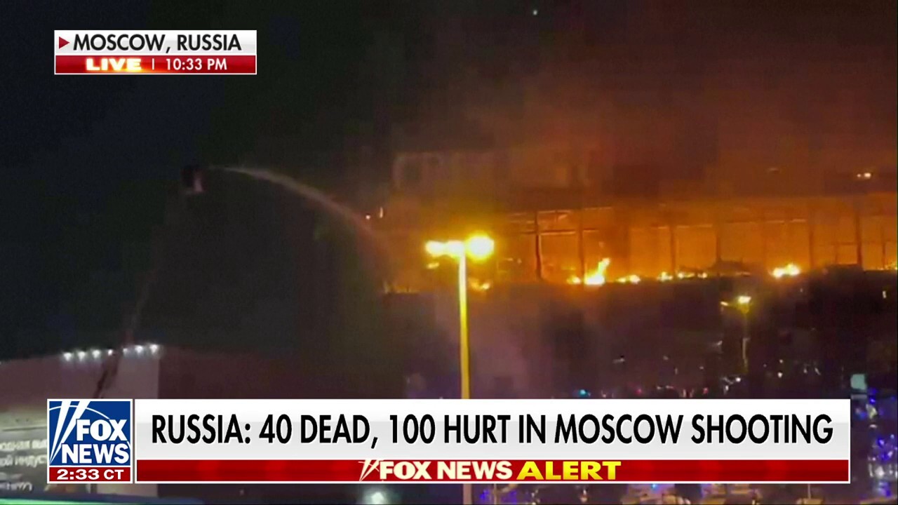 40 dead, 100 hurt in Moscow shooting: Russia reports