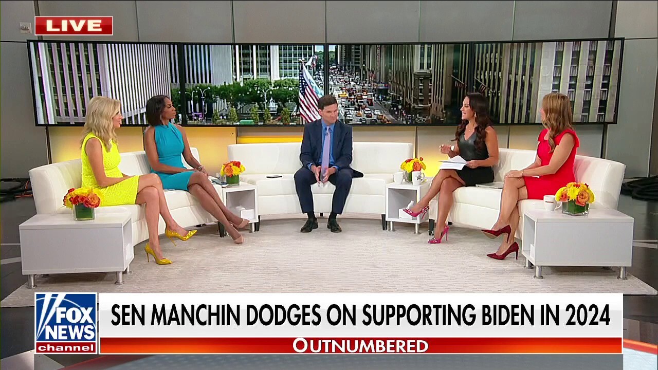 Manchin dodges question on supporting Biden in 2024