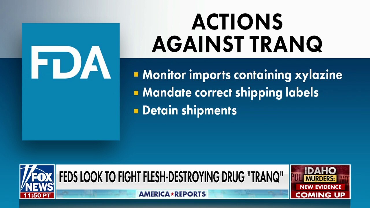 Feds look to fight flesh-destroying drug 'tranq'