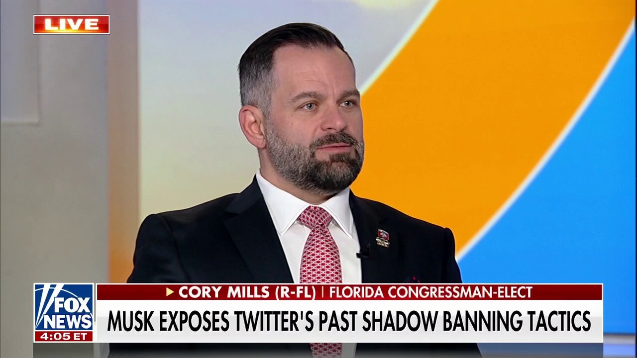 Cory Mills: GOP-led Congress needs to bring Twitter censorship to DOJ