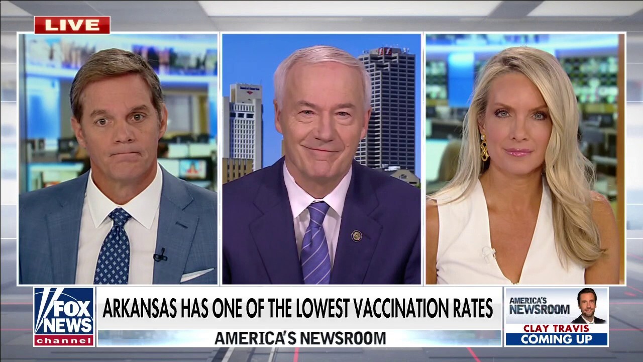 Arkansas governor: Getting vaccinated is the best way out of this pandemic