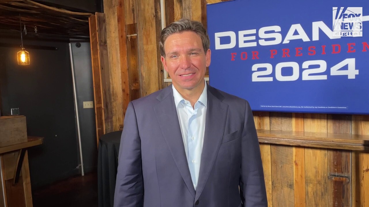 Gov. DeSantis reacts to recent 2024 polling