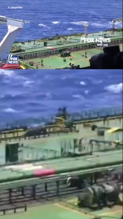 WATCH: US captures sanctioned ship in Indian Ocean