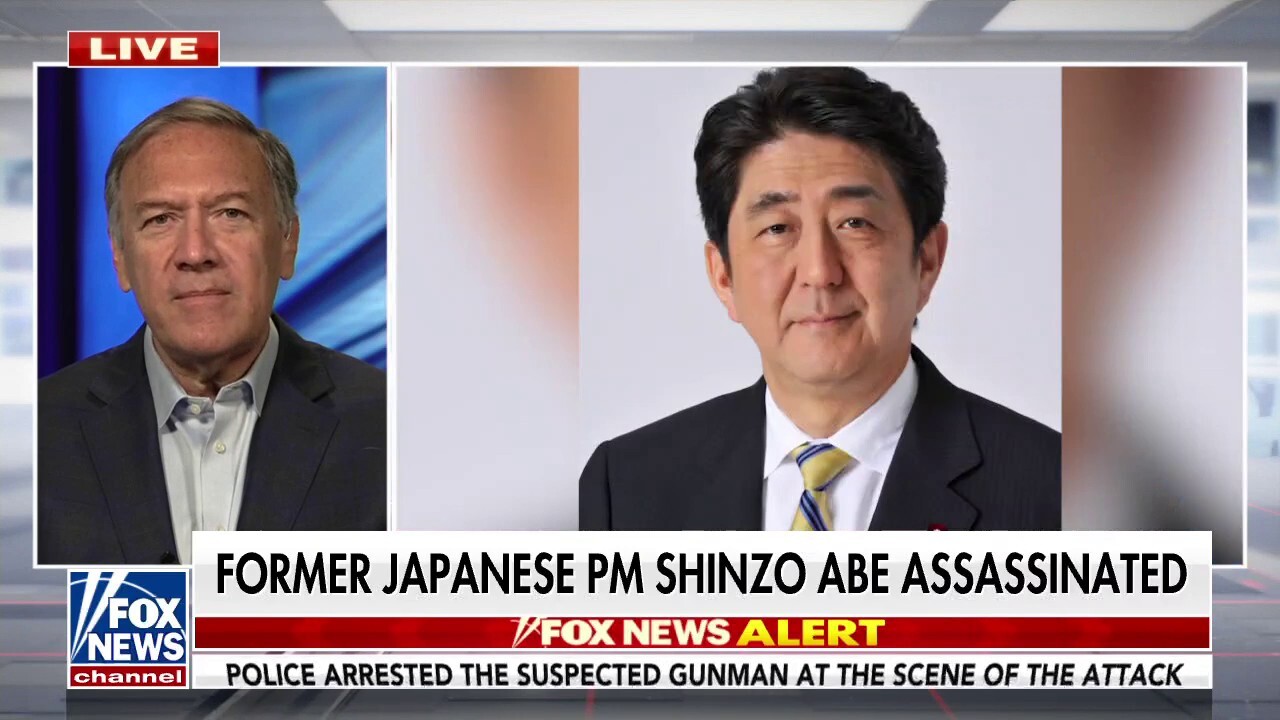 Pompeo on Shinzo Abe assassination: 'The world is far worse off today'