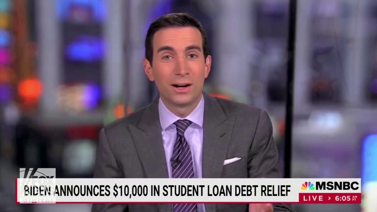 CNBC's Andrew Ross Sorkin says Biden's college debt handout will "make things harder" to bring down inflation 