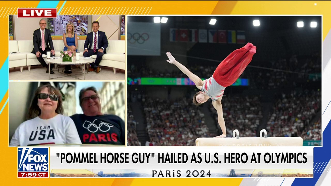 US gymnast Stephen Nedoroscik goes viral: 'Clark Kent of men's gymnastics'