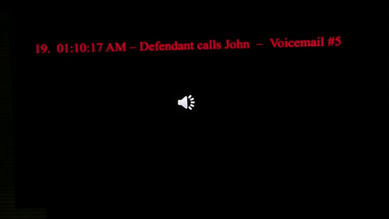 Prosecution plays Karen Read's voicemails to John O'Keefe during trial 