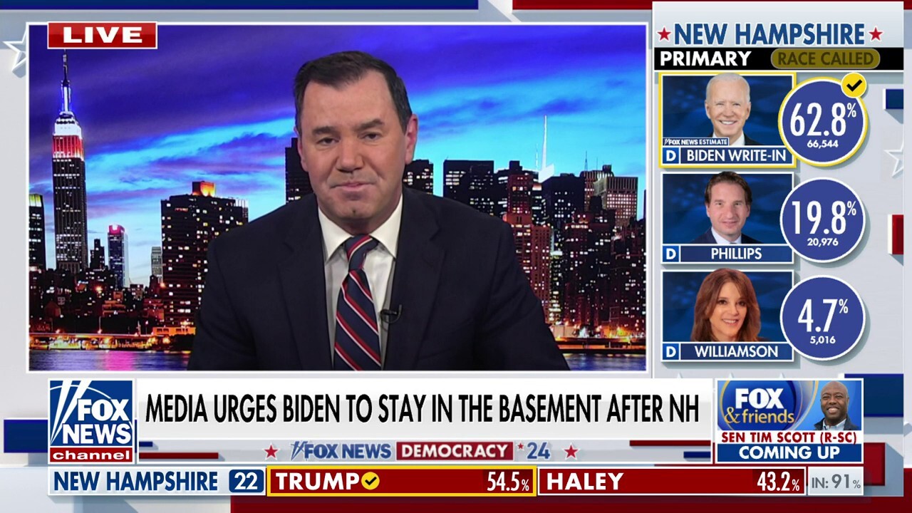 Media urges Biden to stay in basement after New Hampshire primary