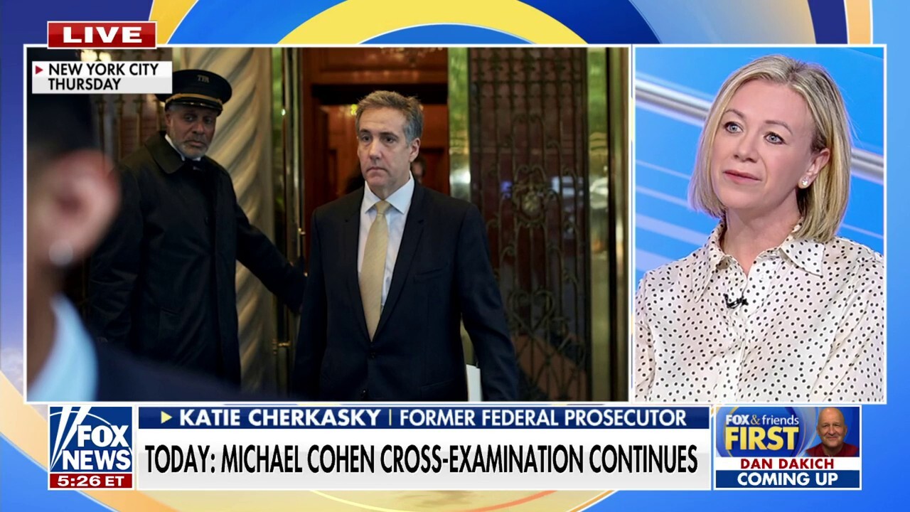 Michael Cohen's credibility has already been 'annihilated' as cross-examination continues: Katie Cherkasky