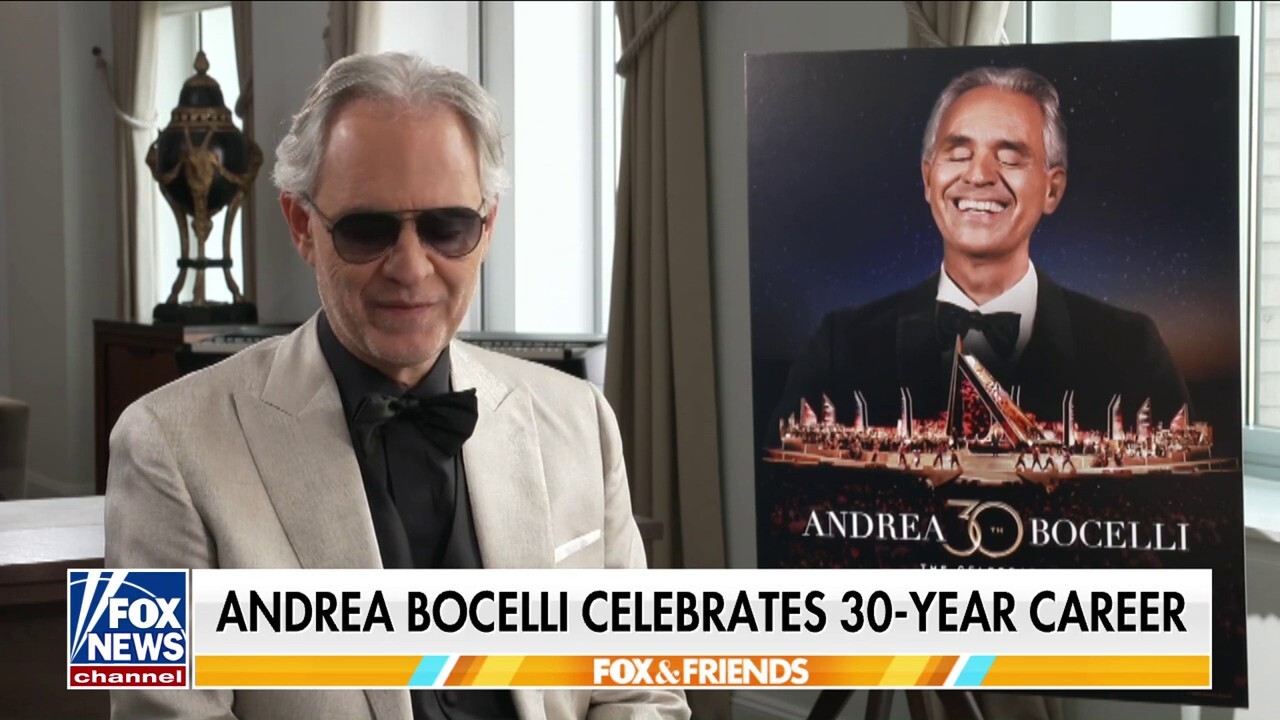 Andrea Bocelli celebrates 30-year career