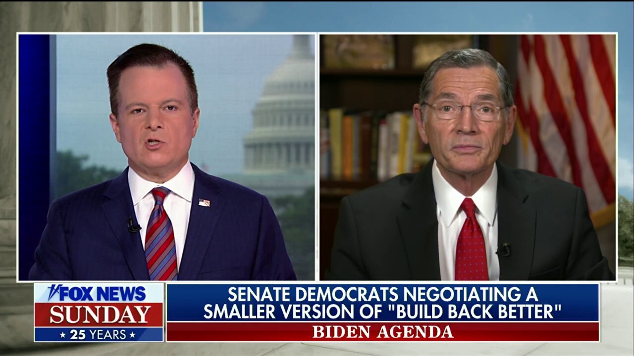 Sen. Barrasso: Americans are 'furious' about inflation as Dems negotiate smaller version of 'Build Back Better'