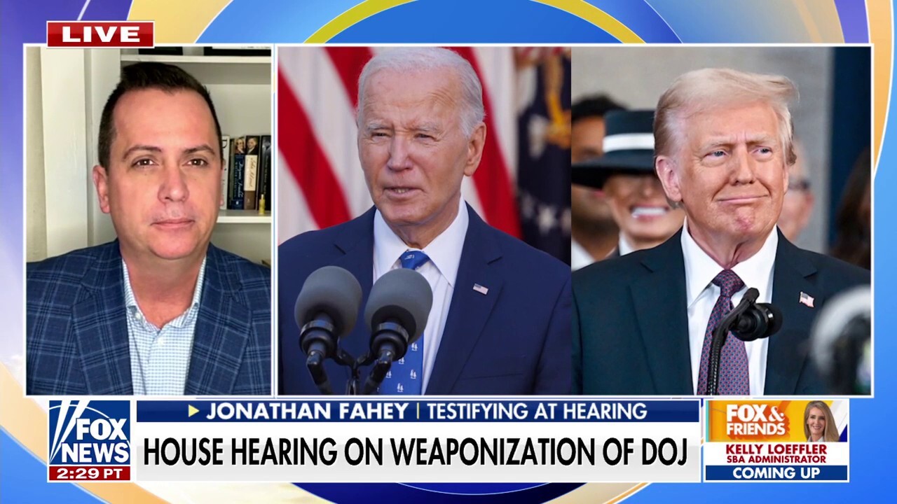 House hearing set to probe the Biden-Harris administration's alleged weaponization of DOJ