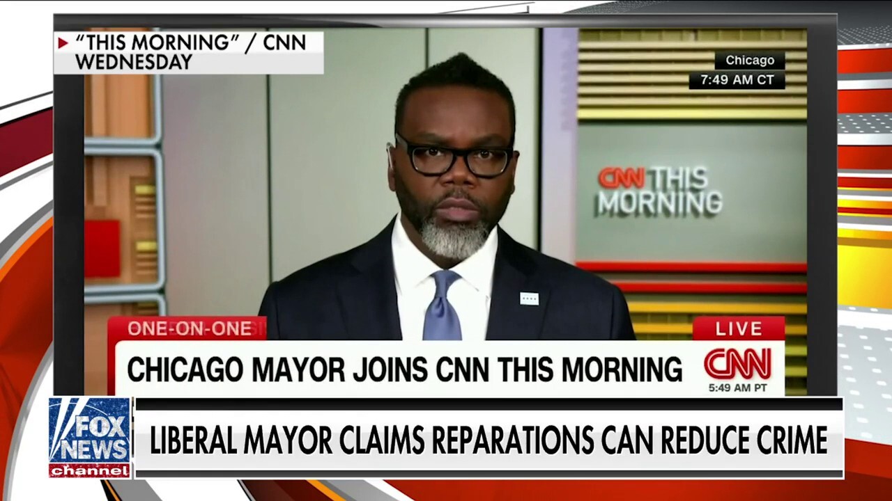 Liberal Chicago mayor claims reparations will reduce crime