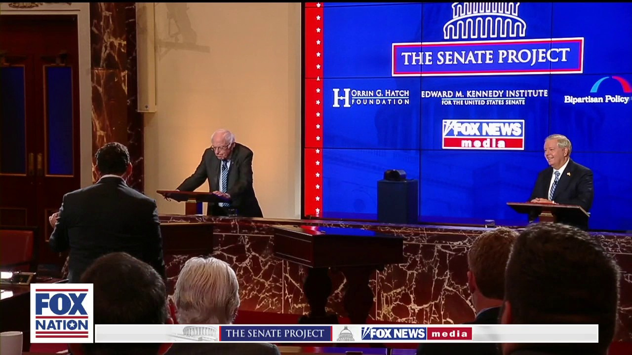 WATCH LIVE: Bernie Sanders, Lindsey Graham face off in Fox Nation live debate moderated by Bret Baier.