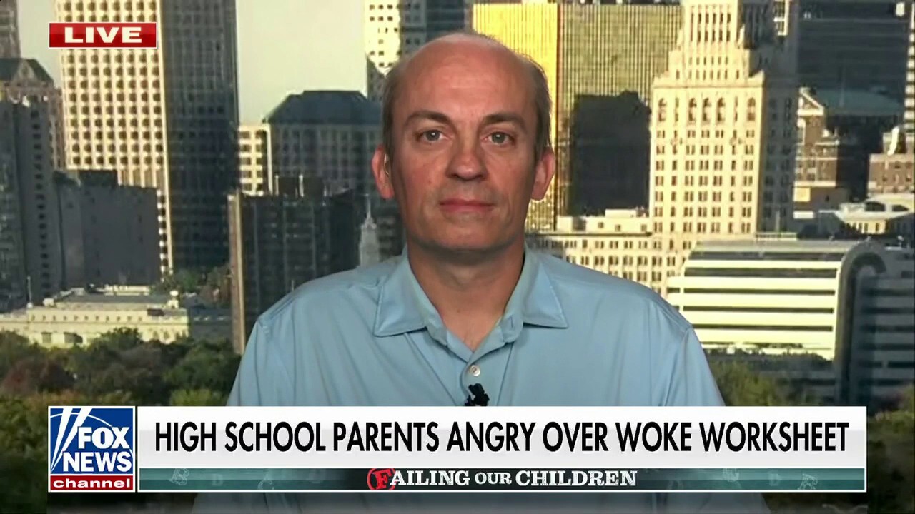 Connecticut parents enraged over high school teacher's controversial ‘woke’ worksheet