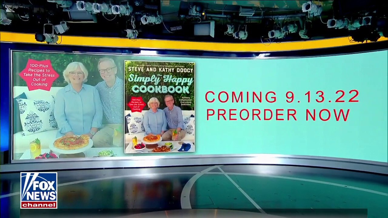 Steve Doocy unveils new cookbook 'The Simply Happy Cookbook'
