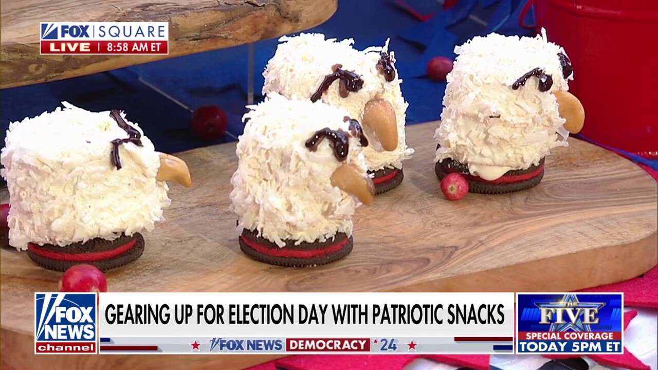 Lifestyle expert Carey Reilly shares patriotic snacks in preparation for Election Day.