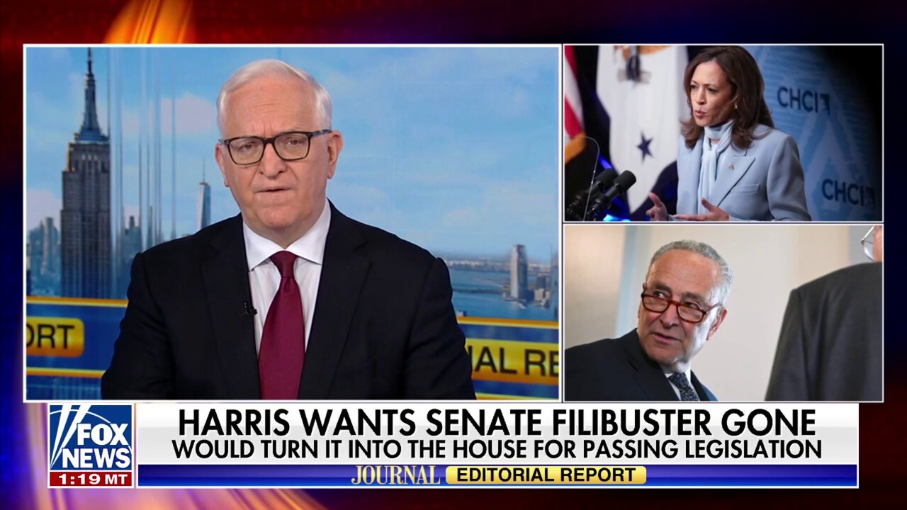 Harris would ditch the filibuster