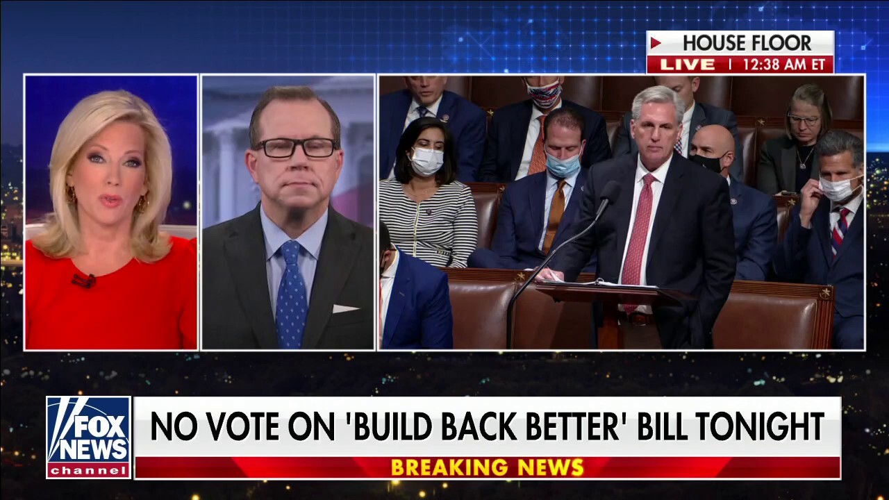House delays $1.75 trillion 'Build Back Better' bill vote